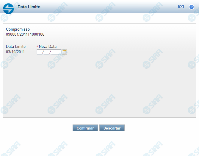 Data Limite para Realizar Parcial