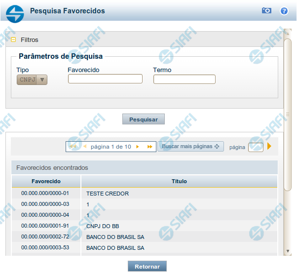 Lupa: Favorecido