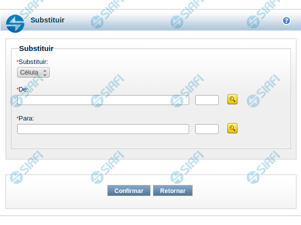Substituir Regra de Item